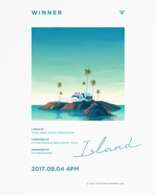 위너, 더블 타이틀곡은 '아일랜드'…로맨틱 감성 폭발