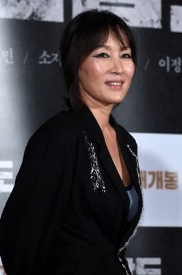  이혜영, '미사 아들 소지섭 응원왔어요~'