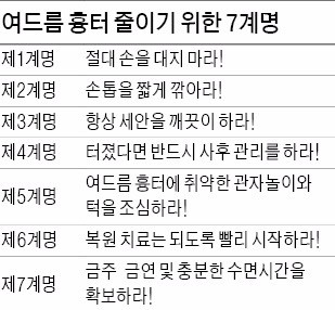 [건강한 인생] 여드름이나 뾰루지, 손 대면 흉터 생기기 쉬워요