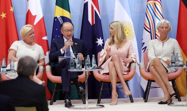 "권력이 혈통에서 나오나" 이방카 G20 정상회의 착석 후폭풍