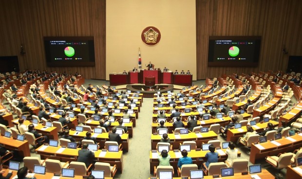 11조300억원 추경안 45일 만에 국회 예결위 통과…"표결은 정족수 부족에 난항"