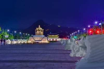 크라운·해태제과, 광화문에서 '눈 축제' 연다