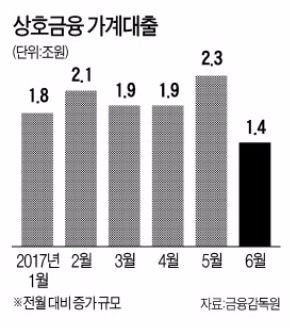 상호금융 토지·상가 대출 1년 더 조인다