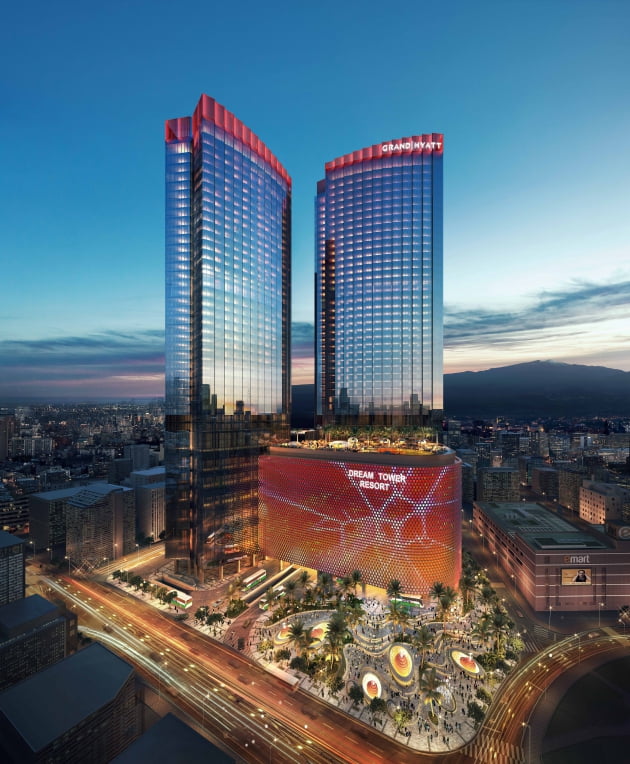 제주 드림타워 복합리조트 호텔 브랜드 그랜드 하얏트 확정 | 한국경제