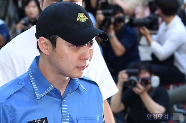 [포토] 박유천, '마지막 퇴근길'