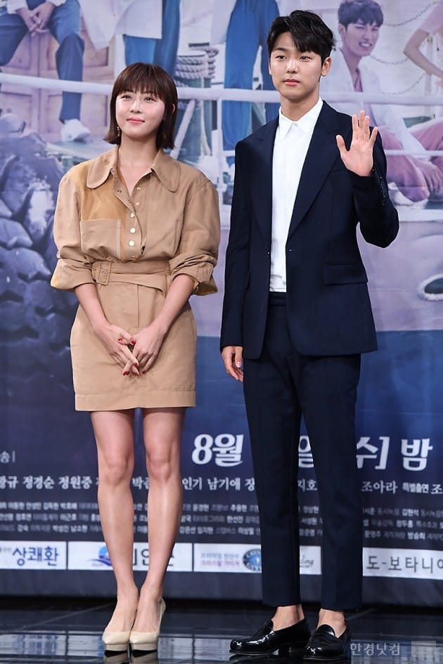 [포토] 하지원-강민혁, '어색한 사이~'