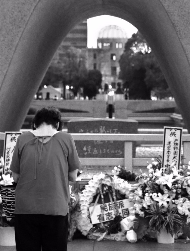 일본 히로시마 원폭 투하 72주기