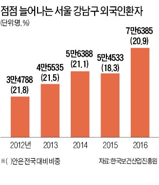 '성형·미용특구' 강남구, 의료관광 연 20만명 도전