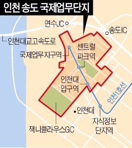 송도국제업무단지 2년째 사업중단 왜?