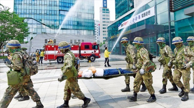 “북한 공습을 막아라”… 실전같은 훈련