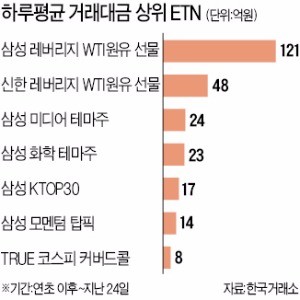 'ETF 쌍둥이' ETN 작전 변경… 틈새시장 투자로 돌파구 찾나