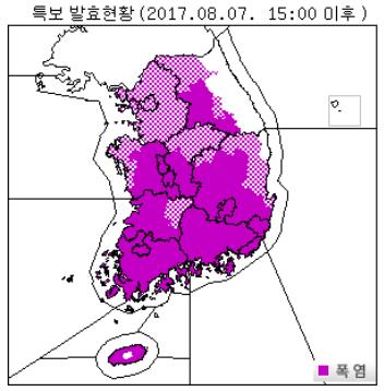 폭염에 펄펄 끓은 '입추'… 양산 38.7도·부산 37.7도