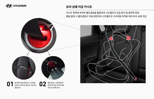 "뒷좌석에 아이 있어요"…현대차, 자동알림 기술 개발