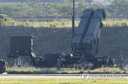 '北화성-12형 발사' 예고에 日, 통과예상지에 패트리엇 배치검토