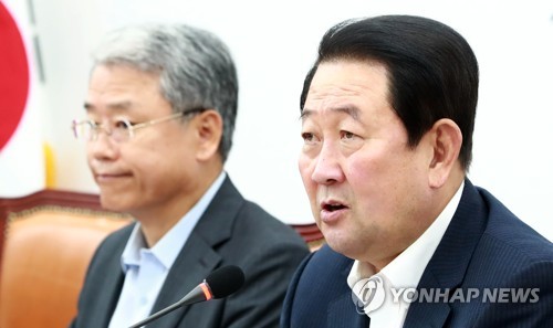 박주선 "문 대통령은 '안포대'… 안보 포기 대통령 비난 일어"