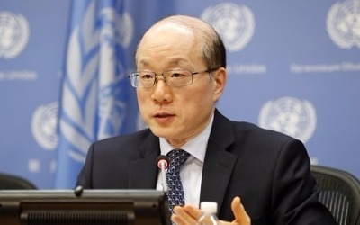 중국 유엔대사 "긴장 완화, 중국 아니라 미국과 북한에 달렸다"