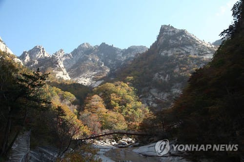 북한 "금강산, 유네스코 생물권보전지역 등록 추진"