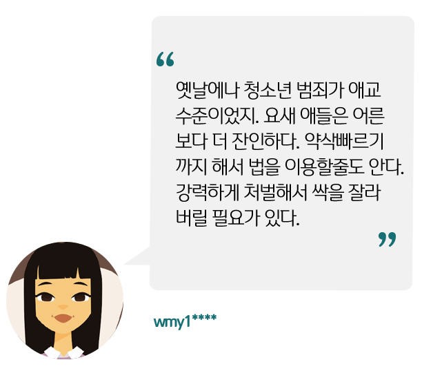 [네티즌 말말말] 부산 여중생 폭행 사건에 '청소년 범죄 처벌 강화하라'