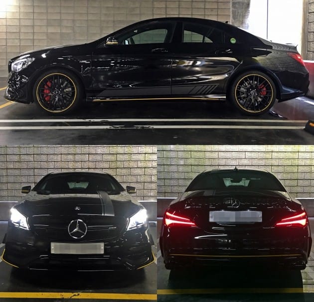 메르세데스 AMG CLA 45 4매틱 50주년 에디션 / 사진=박상재 기자