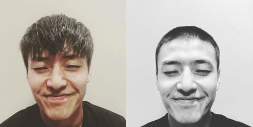 강하늘, 입대 소감+삭발 사진 공개 "즐거운 일 많을 듯…잠시만 안녕"