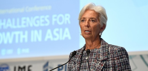 라가르드 IMF 총재 "북핵 위기 속에도 한국경제 견고…성장률 3% 전망"