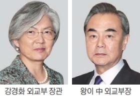 강경화, 사드보복 철회 요청에 반한 정서 내세워 거절한 왕이