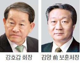 강호갑 중견련 회장·백범 김구 가문, 사돈 맺는다