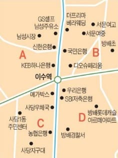 이수역 사거리 인근 중소형 빌딩 실거래 사례 및 추천매물