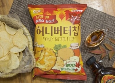 허니버터칩 2탄 나온다…메이플시럽 맛