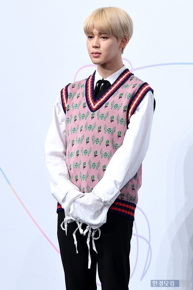 [포토] 방탄소년단 지민, '소녀팬 마음 흔드는 멋진 눈빛'