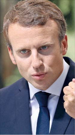 에마뉘엘 마크롱 프랑스 대통령 