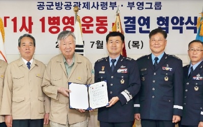  부영그룹, 공군 장병 취업 컨설팅… 2030 벤처인, 군찾아 진로 상담