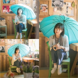 &#39;란제리 소녀시대&#39; 보나, 여회현이 준 우산에 &#39;행복한 미소&#39;