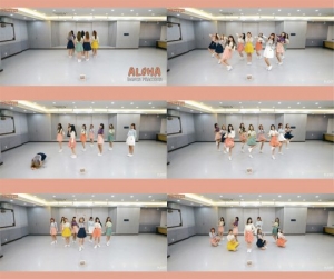 프리스틴, &#39;ALOHA&#39; 안무 영상 공개...추석 인사 까지