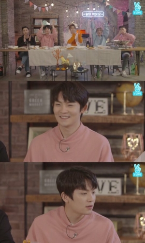 &#39;V앱&#39; 틴탑, 먹방 1위는 리키…&#34;식욕 원톱&#34;