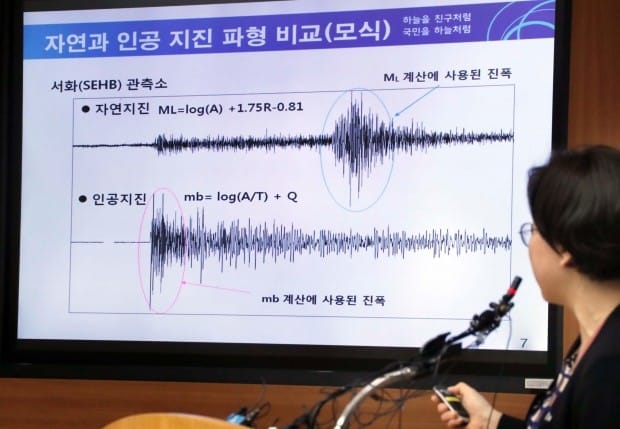 [북 6차핵실험] 기상청 "12시29분58초 인공지진…51초 만에 속초서 감지"