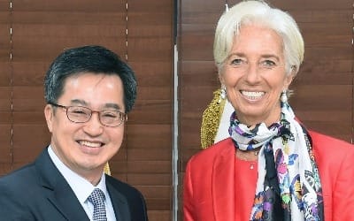 김동연 부총리, IMF 총재에 새정부 경제정책방향 설명