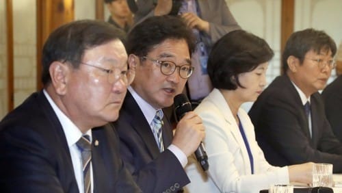 우원식 "한국당, 명분없는 보이콧 중단하고 즉각 복귀해야"