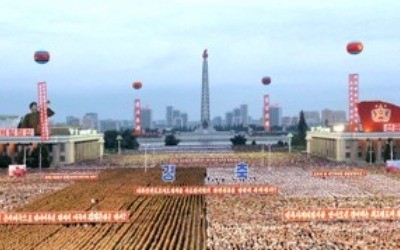 북한 '수소탄 성공' 경축행사… "미국, 한반도 문제서 손 떼야"