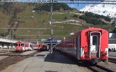 스위스 안데르마트서 열차 충돌로 30명 부상