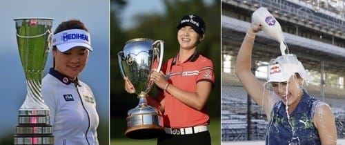 유소연·박성현·톰프슨, 누구든 에비앙 우승하면 '랭킹 1위'