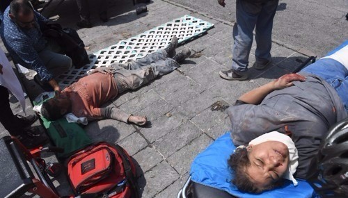12일만에 7.1 강진 또 덮친 멕시코… 최소 119명 사망