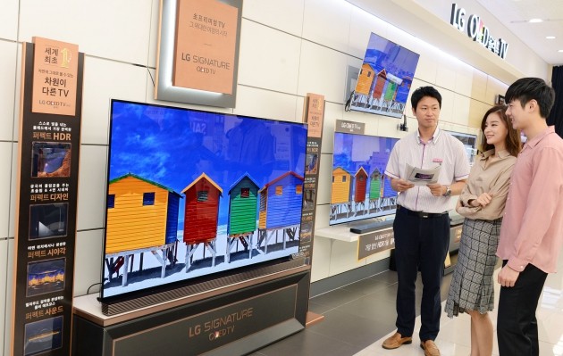 LG OLED TV, '4분에 1대 팔렸다'…국내 월판매 1만대 돌파