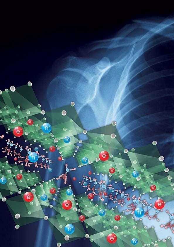 페로브스카이트 X-ray 디텍터 연구 그래픽