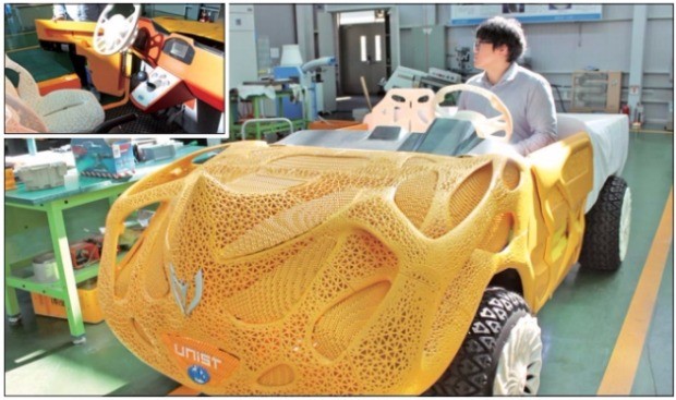 3D 프린터로 '찍어낸' 전기차… "운전도 가능합니다" 