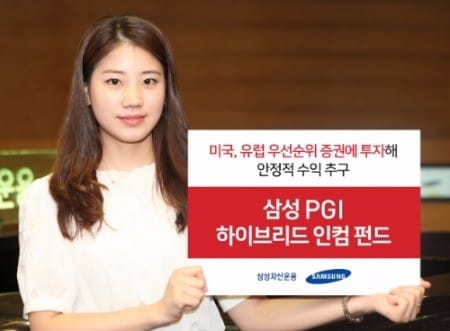 삼성자산운용, '삼성 PGI 하이브리드 인컴 펀드' 출시