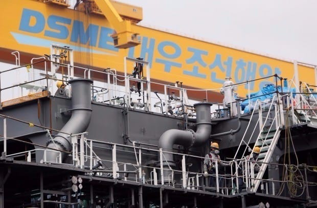 대우조선, 18만t급 광석운반선용 LNG 연료탱크 개발