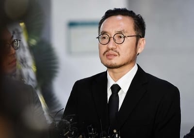  故 김주혁 빈소, '침통한 표정의 김석준 상무'