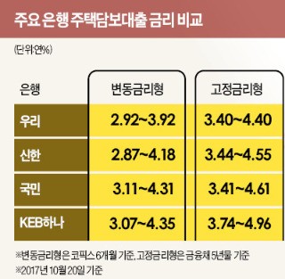 10년 이상 장기대출…고정금리로 갈아타 볼까