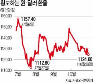 달러화 가치 치솟는데… 원·달러 환율 안오르는 까닭